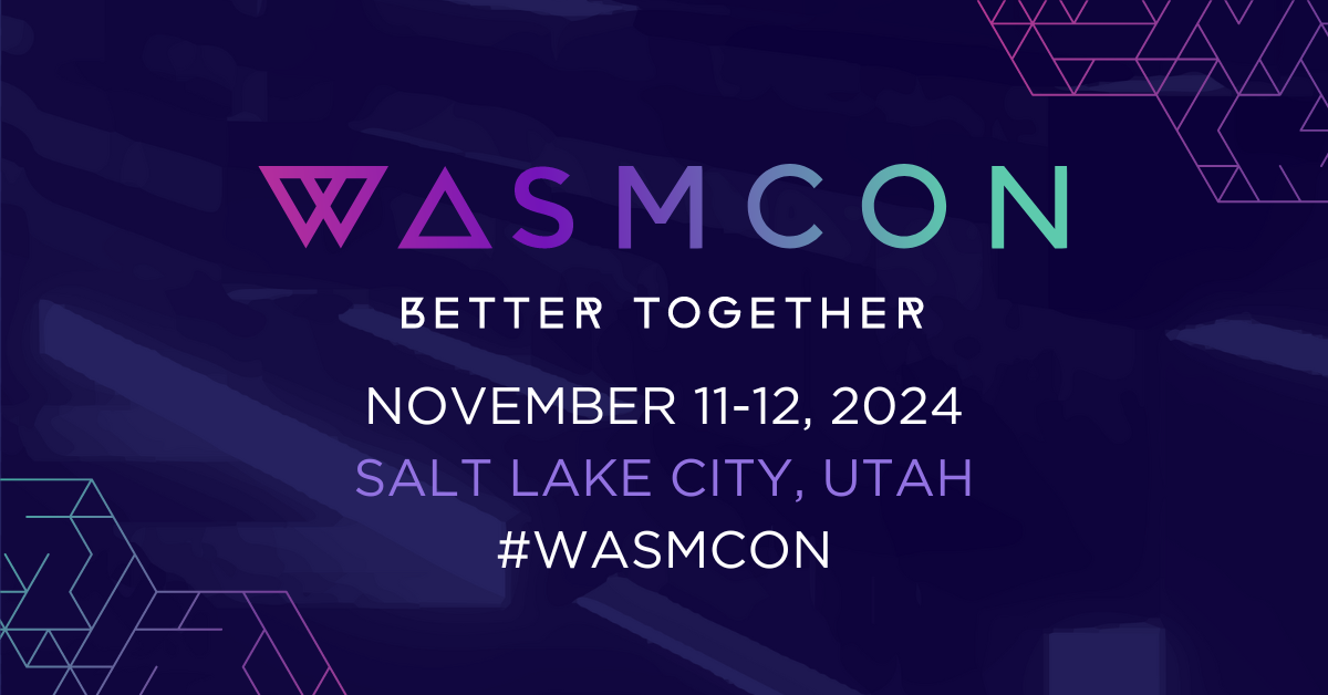 WasmCon 2024 Moving to November 11 & 12, colocating with KubeCon + CloudNativeCon North America